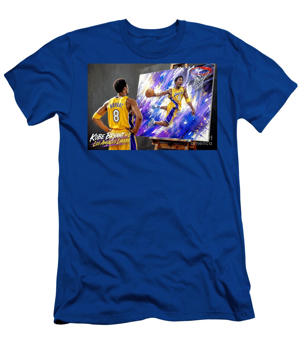 Kobe Bryant 8 Los Angeles Lakers 100 Robert Williams T-Shirt