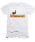 Kori Bustard Displaying Kgalagadi Transfrontier Park Ann Steve Toon Natureplcom T-Shirt