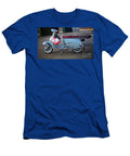 Lambretta in Ice Blue Joan Violet Stretch T-Shirt