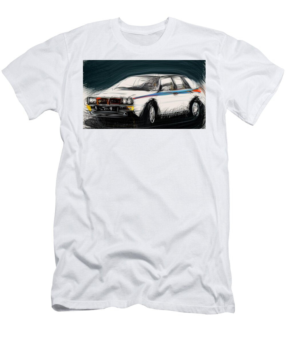 Lancia Hyena Draw Carstoon Concept T-Shirt