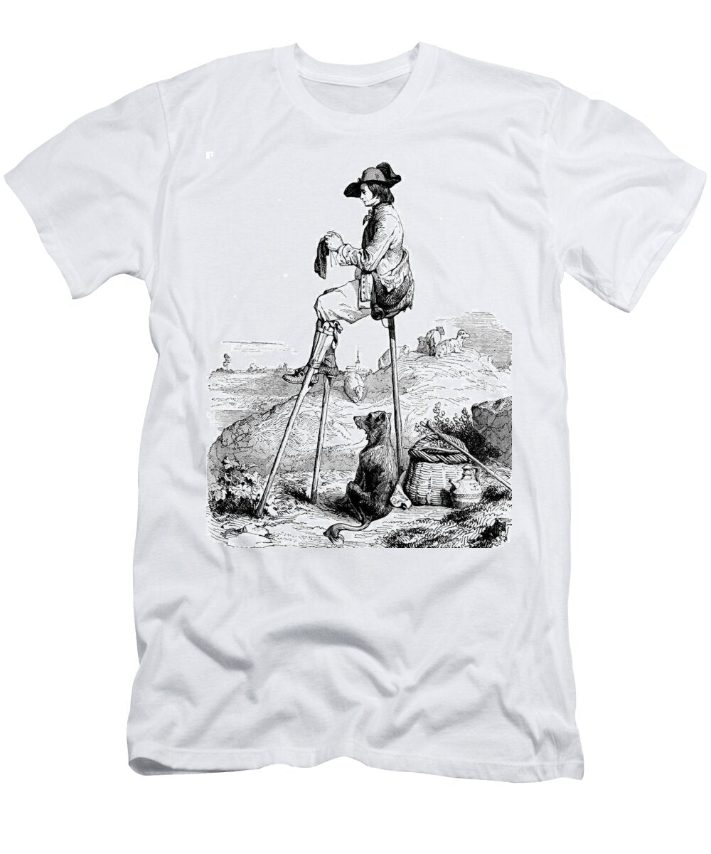 Landes Shepherd Childrens Fairy British Library T-Shirt