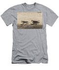 Lanner Falcon Adult and Immature At Water Kgalagadi Ann Steve Toon Natureplcom T-Shirt
