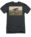 Lanner Falcon Immature At Water Kgalagadi Transfrontier Ann Steve Toon Natureplcom T-Shirt