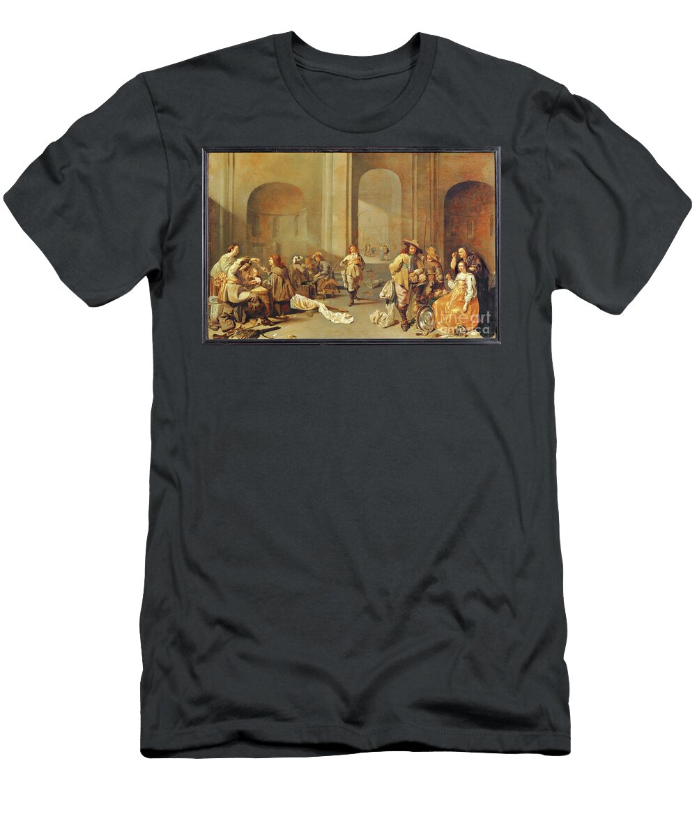 Le Depot Du But Interieure D Un Corps De Garde Dans Une Jacob Duck T-Shirt