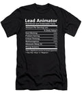 Lead Animator Nutrition Factors Gift Item Shi Hu Kang T-Shirt