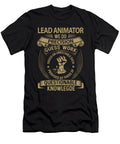 Lead Animator We Do Precision Job Gift Item Shi Hu Kang T-Shirt