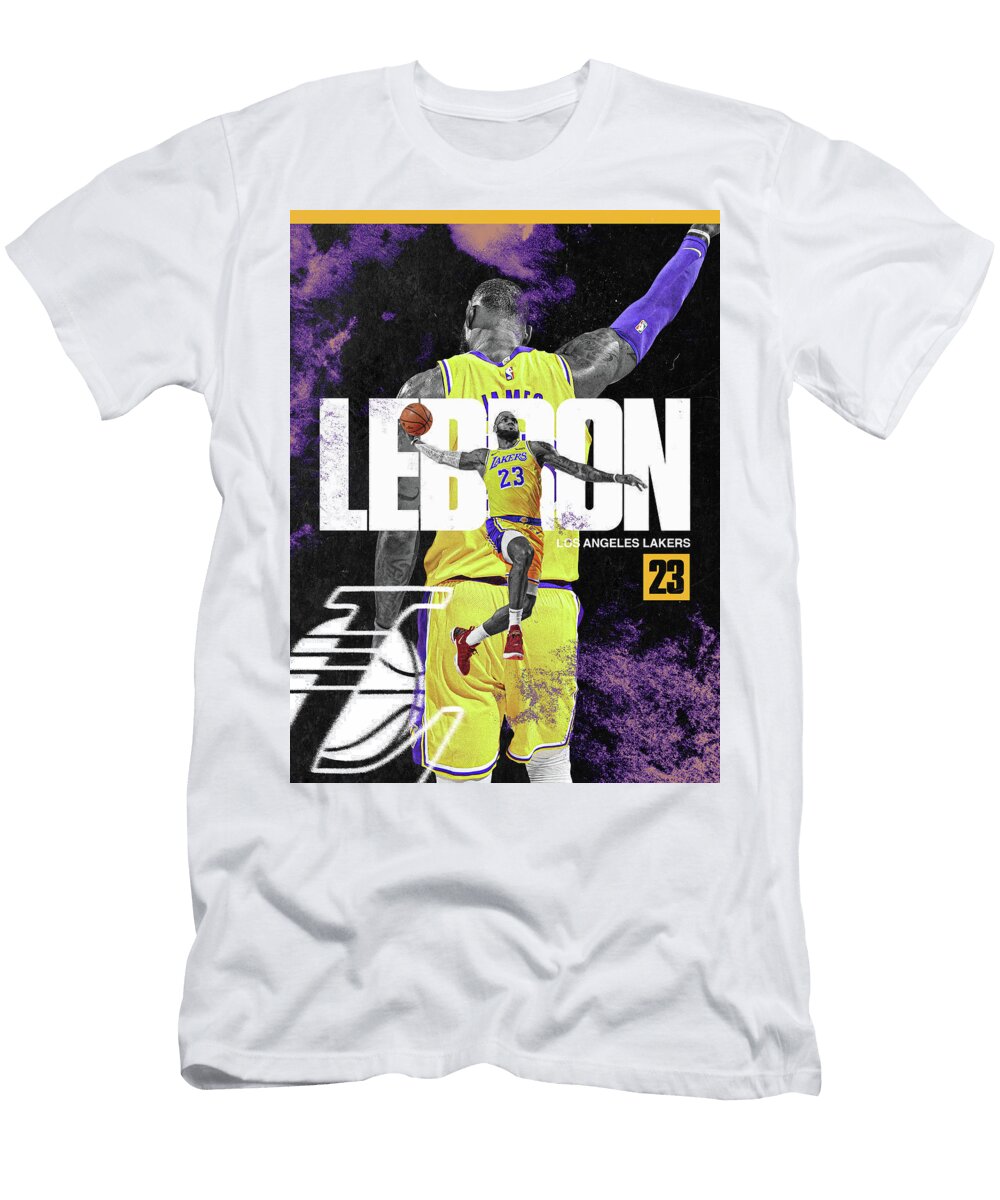 Lebron James Lakers Graphic Andy Anthony T-Shirt