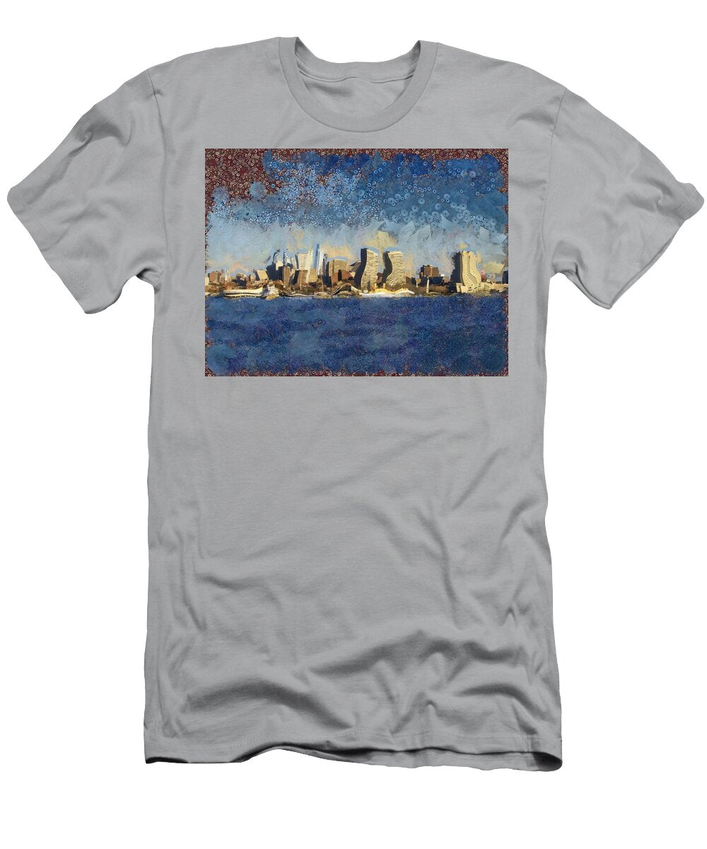 Less Wacky Philly Skyline Trish Tritz T-Shirt