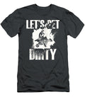 Lets Get Dirty Backprint Quad Bike Four Wheeler Atv Offroad Seren Sura T-Shirt