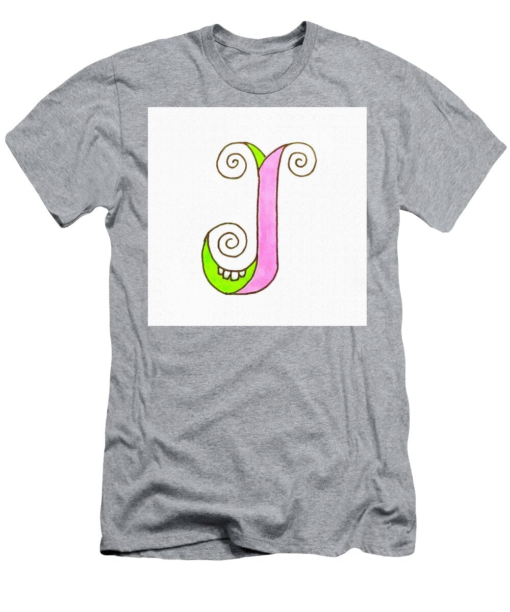 Letter J Gloss James Lloyd T-Shirt
