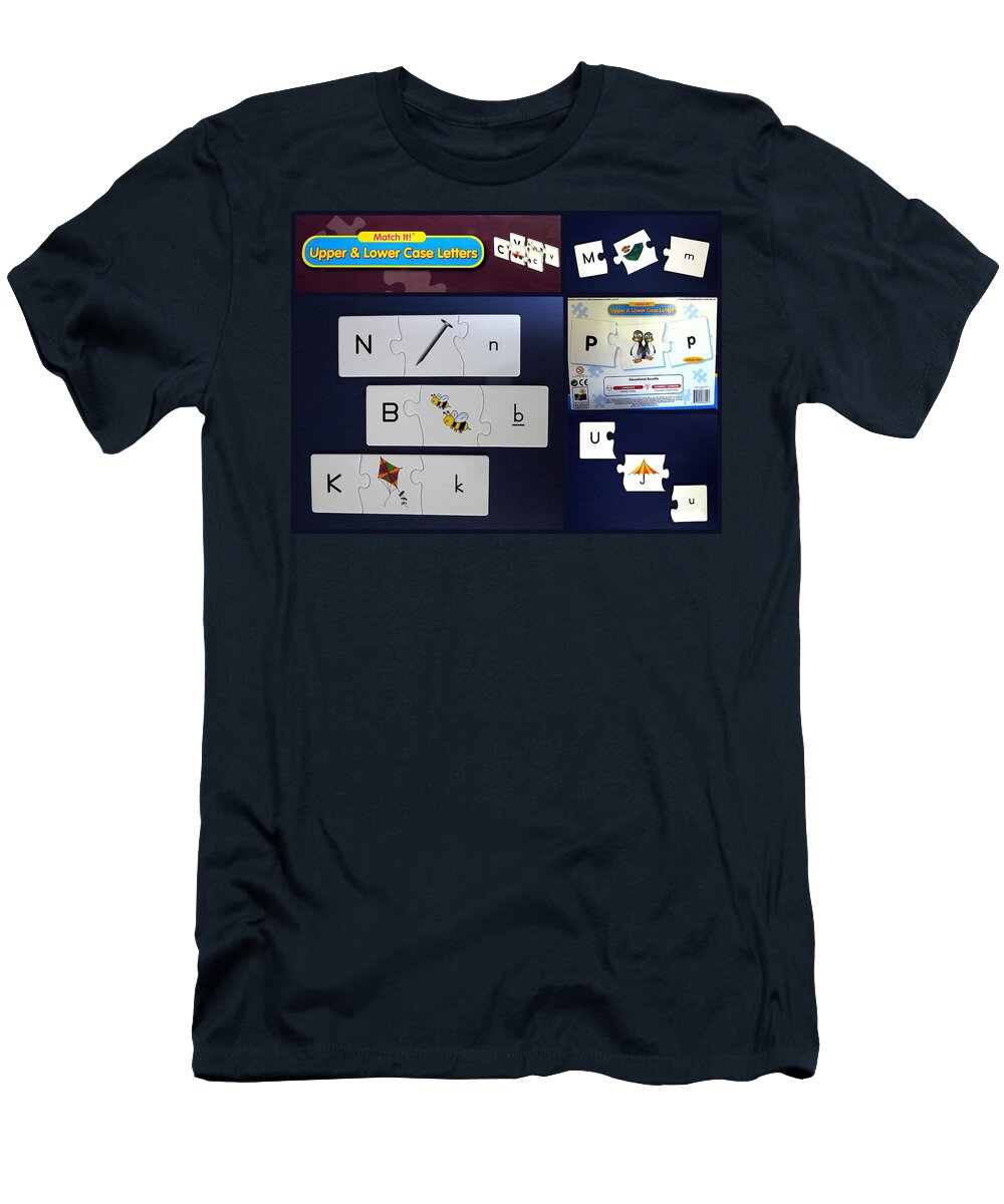 Letters Matching Collage Pete Trenholm T-Shirt