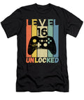 Level 16 Unlocked 16th Birthday Video Games Lover Tinh Tran Le Thanh T-Shirt