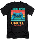Leveled Up to Uncle Est 2024 Dhbubble T-Shirt