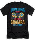 Leveling Up to Grampa 2024 Video Game Gamer Dhbubble T-Shirt