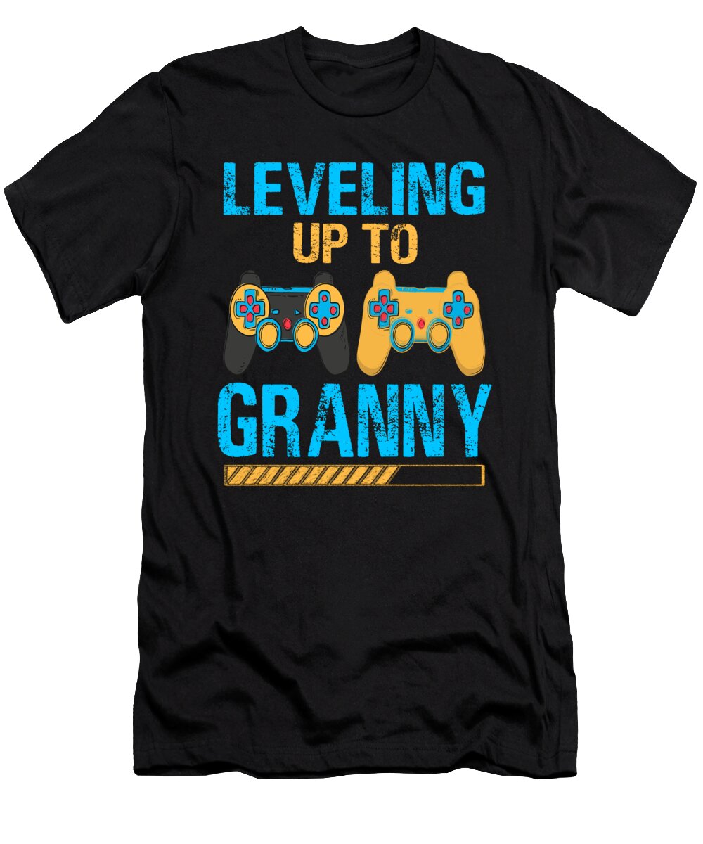 Leveling Up to Granny Vintage Video Game Gamer Dhbubble T-Shirt