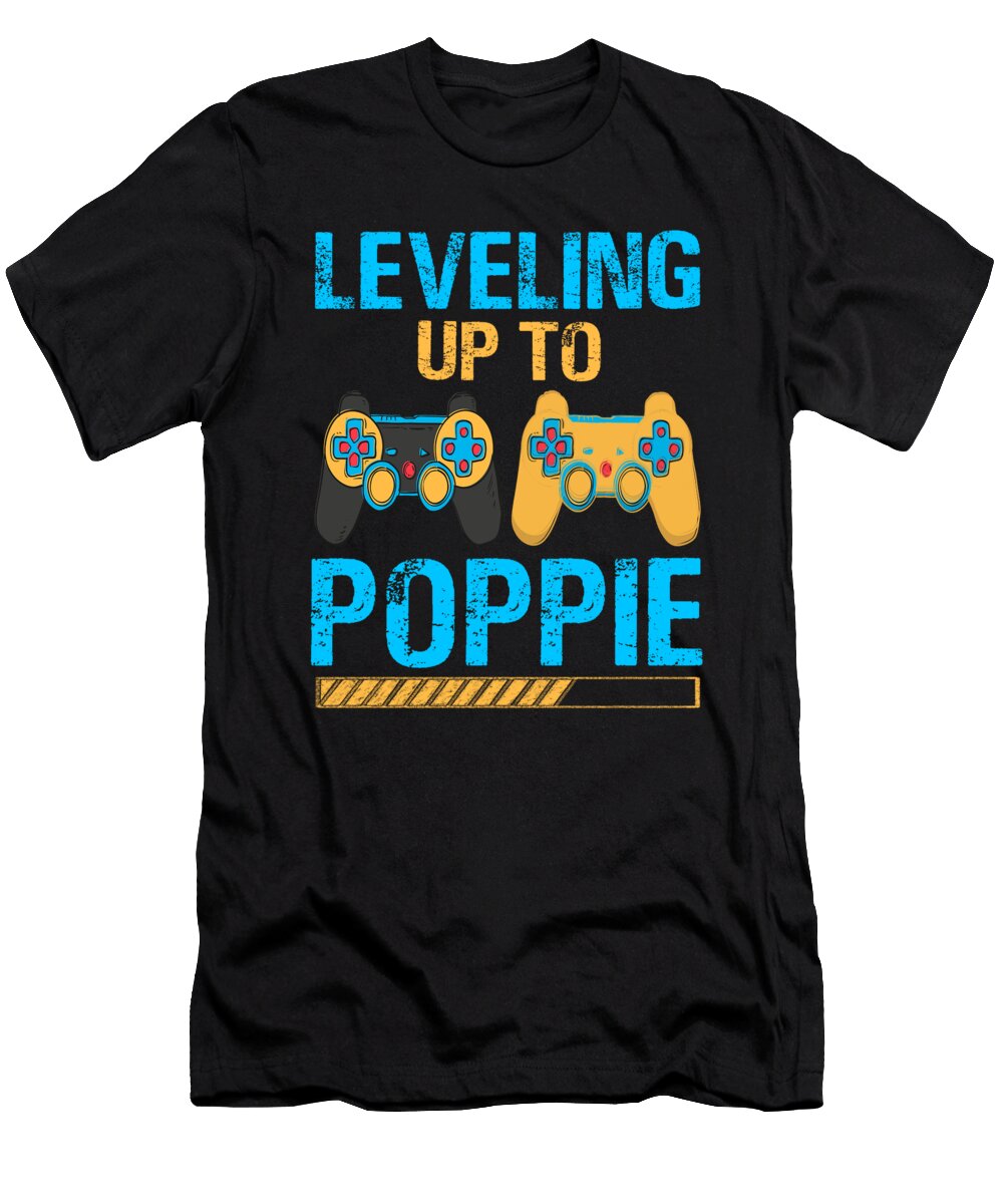 Leveling Up to Poppie Vintage Video Game Gamer Dhbubble T-Shirt