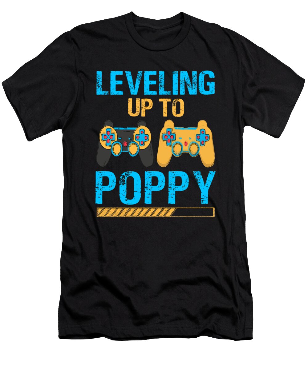 Leveling Up to Poppy Vintage Video Game Gamer Dhbubble T-Shirt
