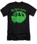 Levitating Lizard Chameleon Spirit Animal John Schwegel T-Shirt