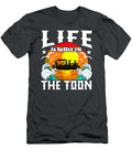 Life Is Better on the Toon Funny Pontoon Boat Pontooning Aman Niomi T-Shirt