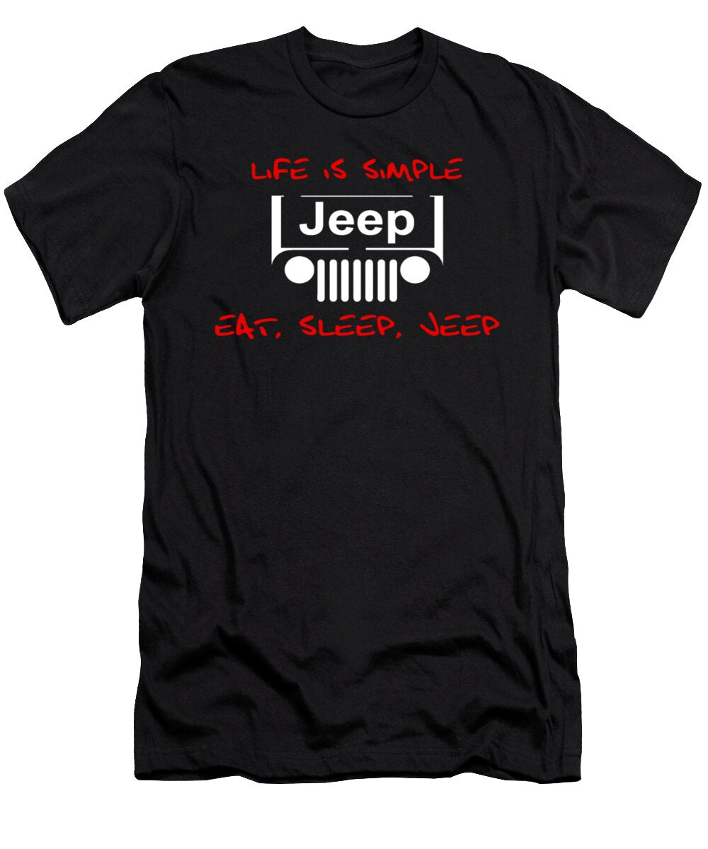 Life Is Simple Jeep Tinh Tran Le Thanh T-Shirt