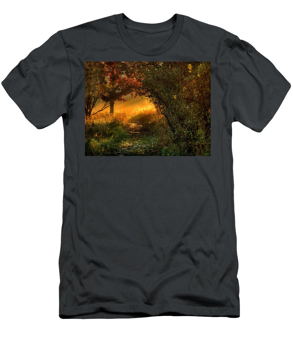 Lighted Path Thomas Young T-Shirt