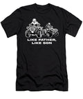 Like Father Like Son Quad Atv Offroad Sport Gift Thomas Larch T-Shirt