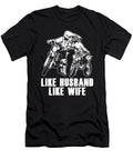 Like Husband Like Wife Motocross Dirt Bike Gift Thomas Larch T-Shirt