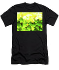 Limon Green and Yellow Abstract Circle Art Sharon Cummings T-Shirt