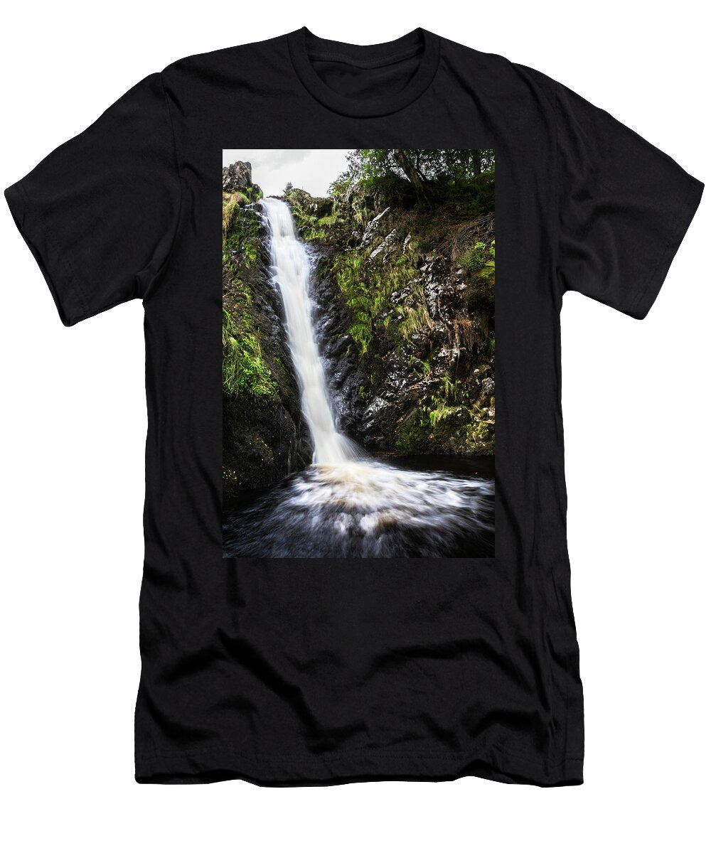 Linhope Spout Waterfall Breamish Valley Northumberland Ann Steve Toon Natureplcom T-Shirt