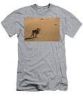 Lion Male on Desert Sand Dune Kgalagadi Transfrontier Ann Steve Toon Natureplcom T-Shirt
