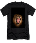 Lion Male Snarling At Night Zimanga Private Game Reserve Ann Steve Toon Natureplcom T-Shirt