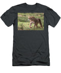 Lion Pregnant Female Stalking Kgalagadi Transfrontier Ann Steve Toon Natureplcom T-Shirt