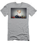 Little Boy Handing a Wooden Brick Michal Bednarek T-Shirt