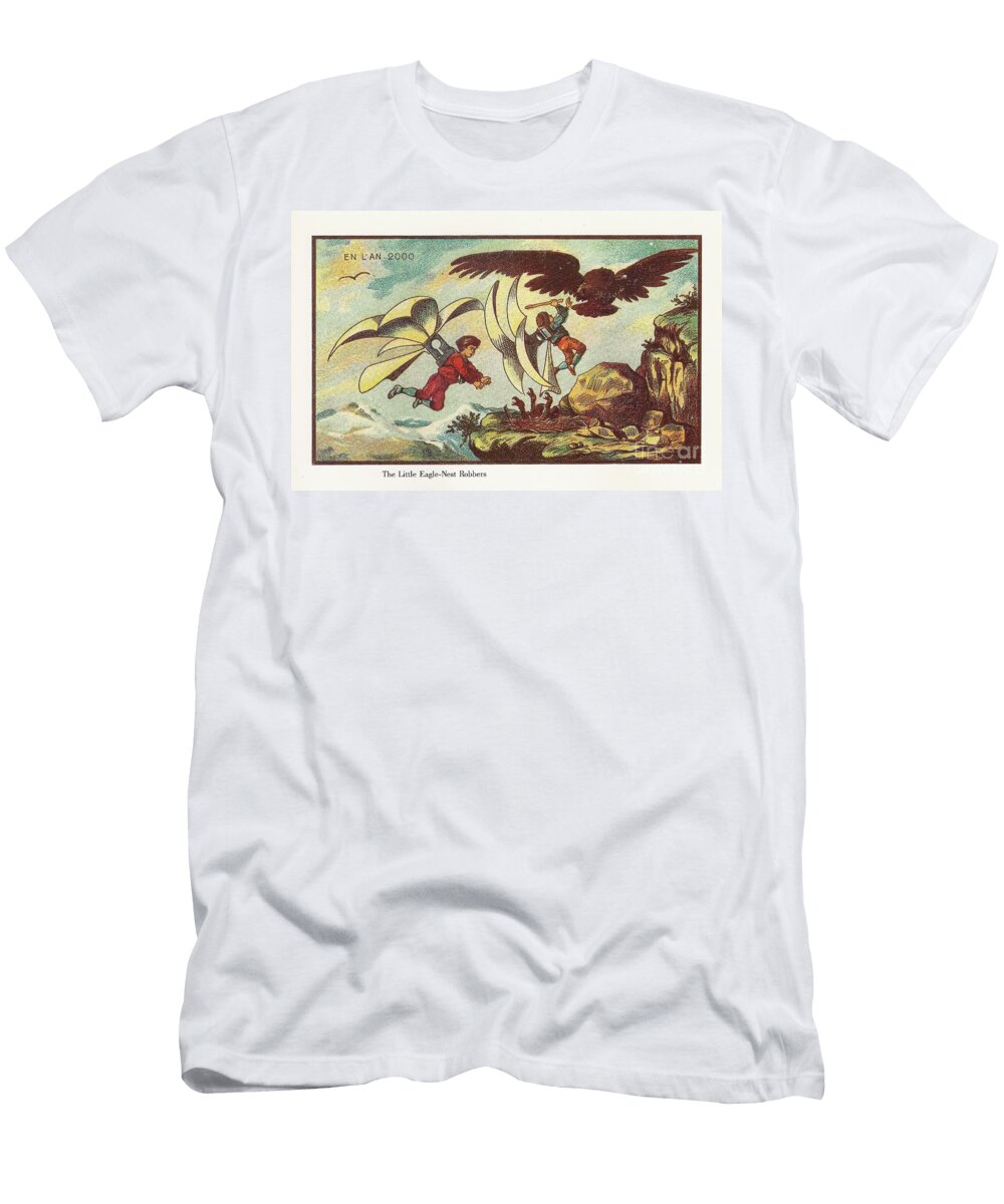 Little Eagle Nest Robbers L4 Historic Illustrations T-Shirt