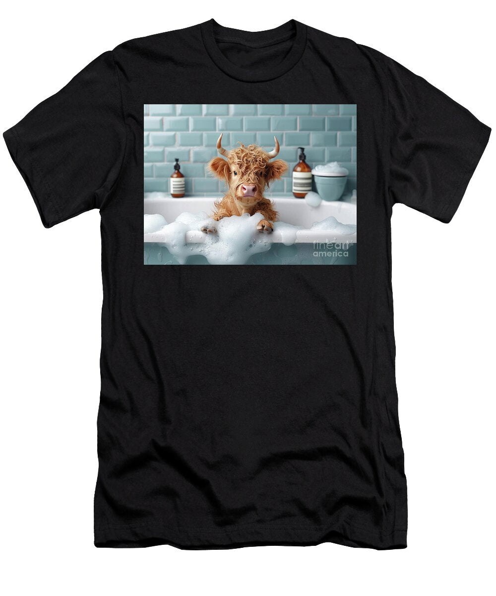 Little Highland Bubble Bath Tina Lecour T-Shirt