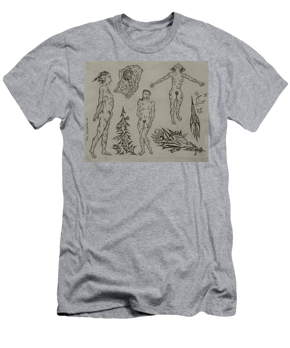 Live Nude 45 Female Robert M Sorensen T-Shirt
