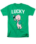 Looney Tunes Porky Pig St Patricks Lucky Brand a T-Shirt