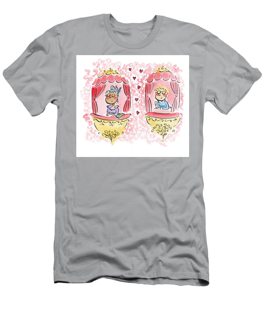 Love At the Theatre Rosie Brooks T-Shirt