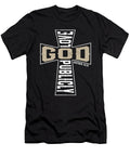 Love God Publicly Jesus Christ Believer Religious Quote Maximus Designs T-Shirt