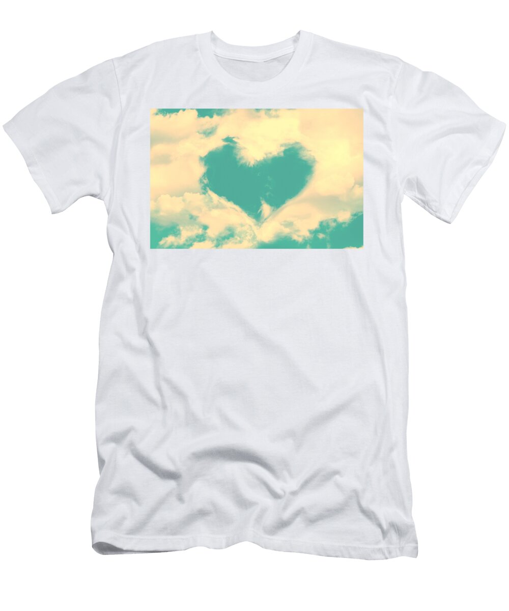 Love in the Clouds Delphimages Photo Creations T-Shirt