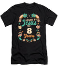 Loved By Jesus for 8 Years 8th Birthday Christian Theme Maximus Designs T-Shirt