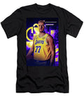 Luka Doncic in Lakers Jersey Peter Thomas T-Shirt