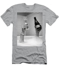 Luxury Bath Poster with Champagne Black White Glam Decor Print Pulp Poster T-Shirt