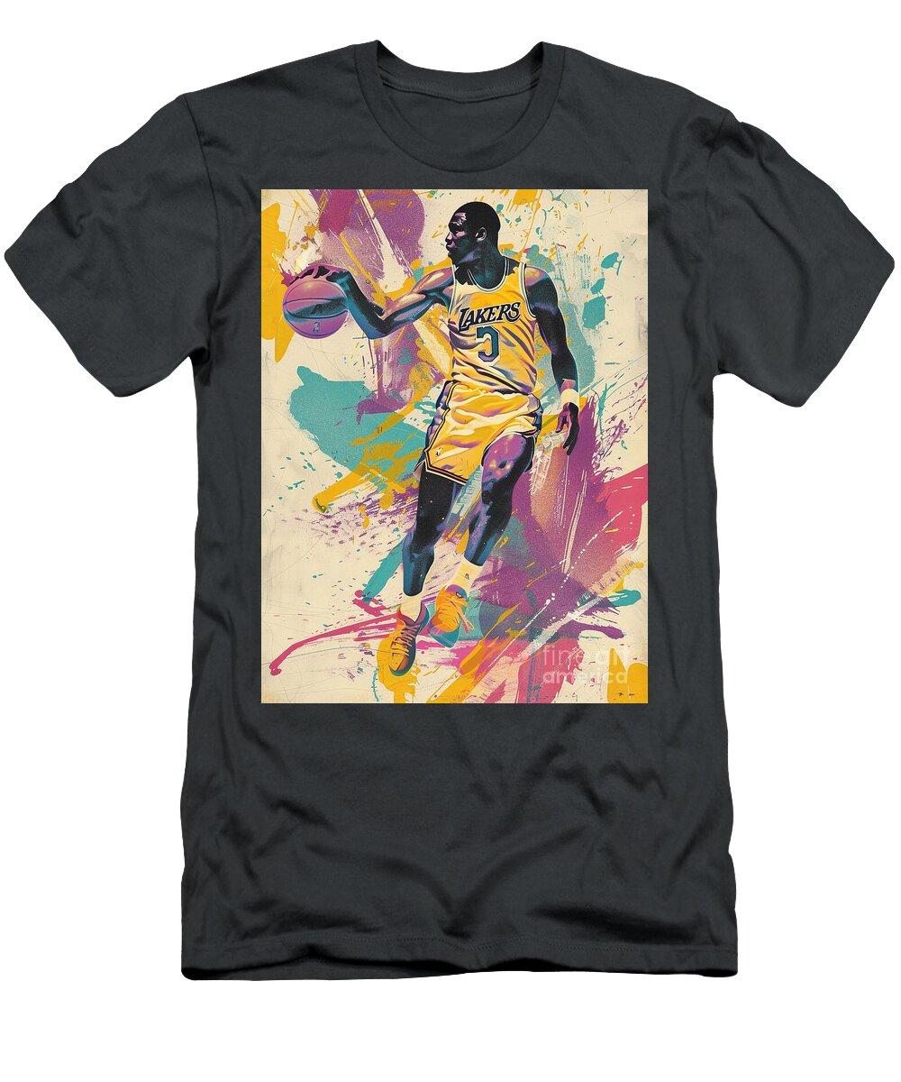 Magic Johnson Athlete Tommy Mcdaniel T-Shirt