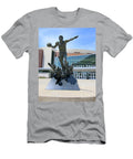 Magic Johnson Statue Michigan State University 0394 Jack Schultz T-Shirt