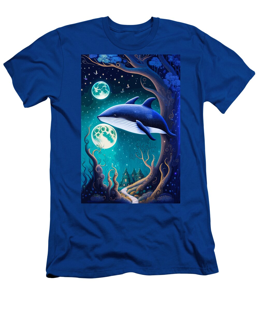 Magical Whale Peter Awax T-Shirt