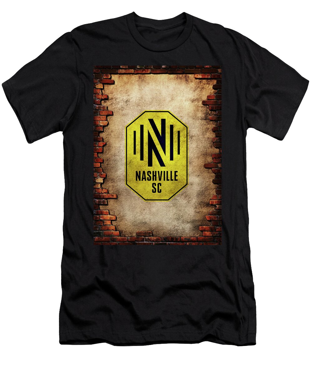 Major League Soccer Brick Nashville Sc Mls Leith Huber T-Shirt