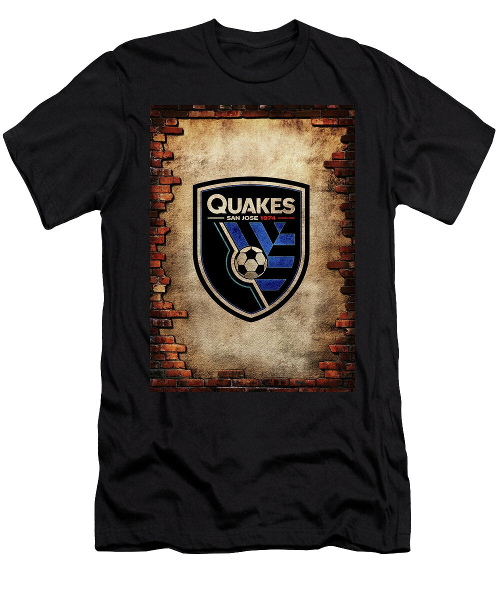 Major League Soccer Brick San Jose Earthquakes Leith Huber T-Shirt