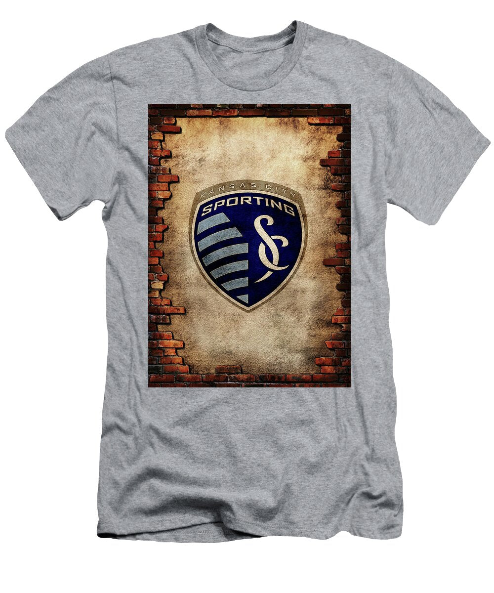 Major League Soccer Brick Sporting Kansas City Leith Huber T-Shirt