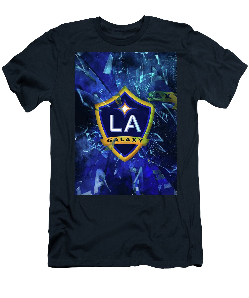 Major League Soccer Broken Los Angeles Galaxy Leith Huber T-Shirt